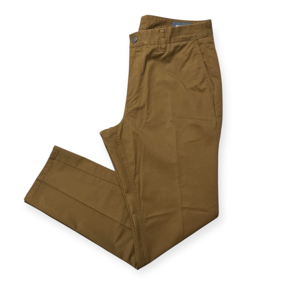 Bonobos Athletic Fit Stretch Chino Pants - Khaki Brown
